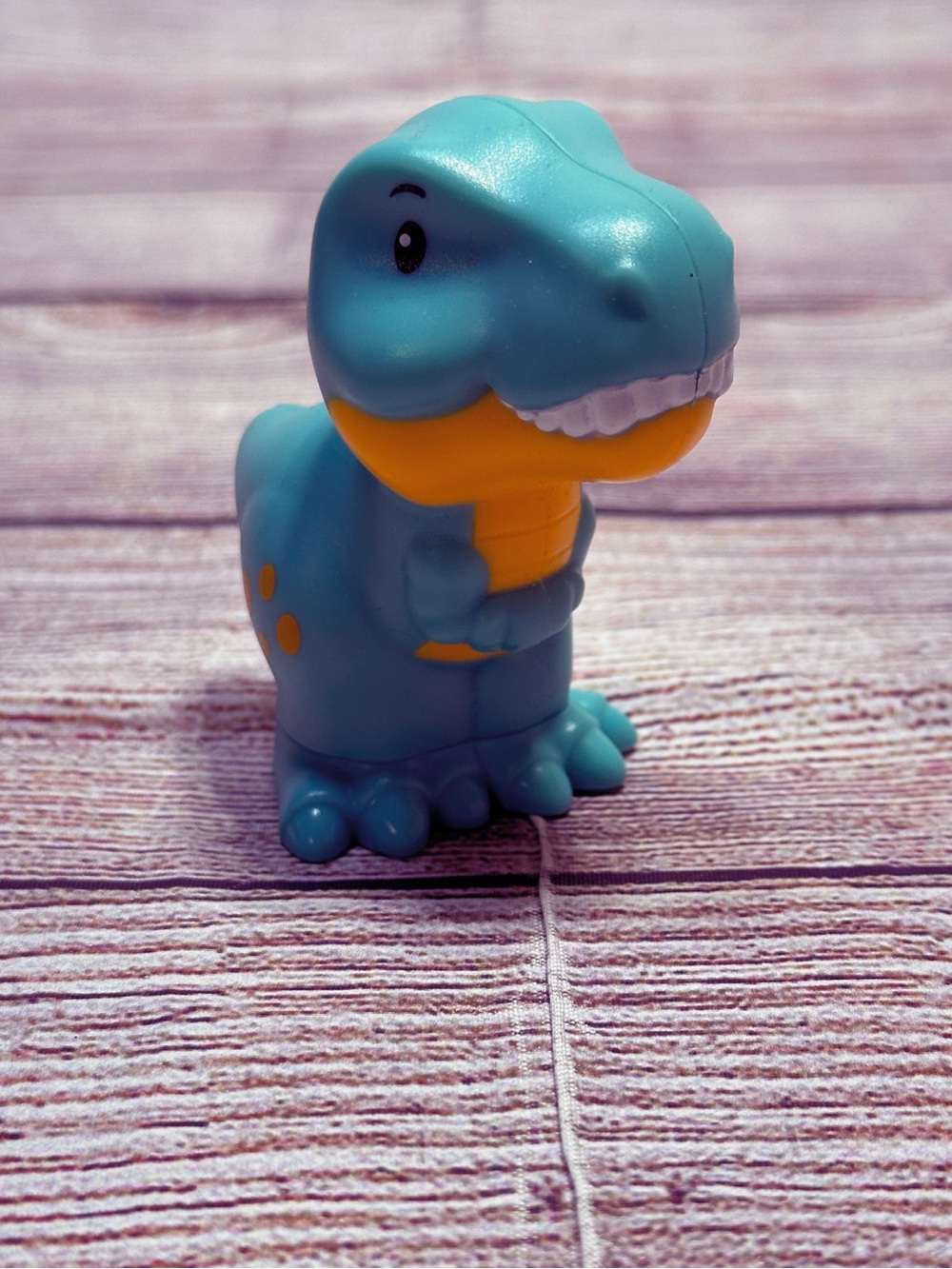 Fisher-Price Blue and Yellow T-Rex Dinosaur Figure